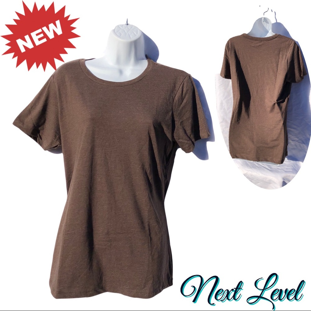 🆕 NEXT LEVEL SOFT TOP Brown size XL